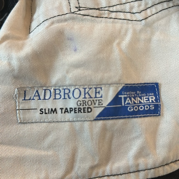 TELLASON LADBROKE GROVE SLIM TAPERED 13.5 OZ. JEANS - Picture 6 of 6